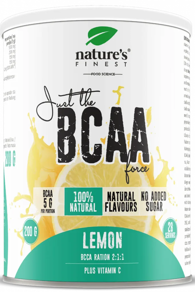 Nature's Finest BCAA amino rūgščių gėrimas 200 g.
