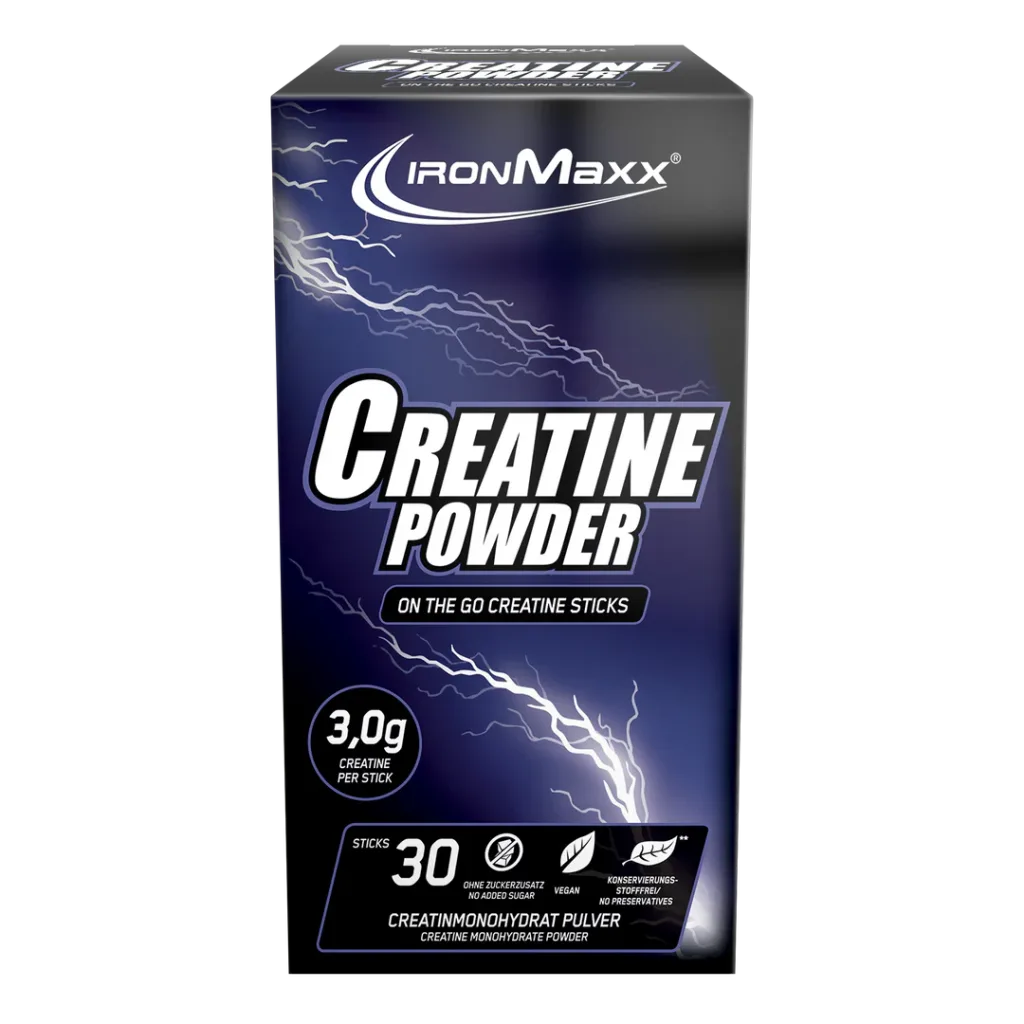 IronMaxx Creatine Monohydrate Sticks 30 x 3,4g