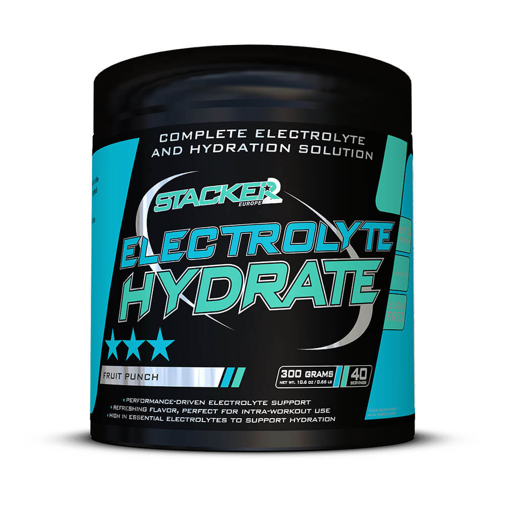 STACKER2 EUROPE Electrolyte Hydrate - 300g Apelsinai-mangai
