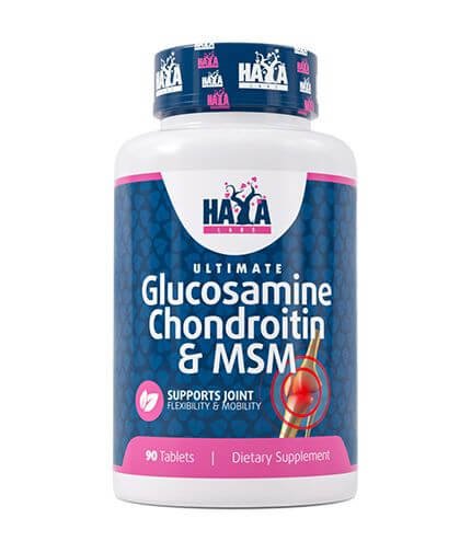 HAYA LABS Glucosamine Chondroitin & MSM - 90 tabl.