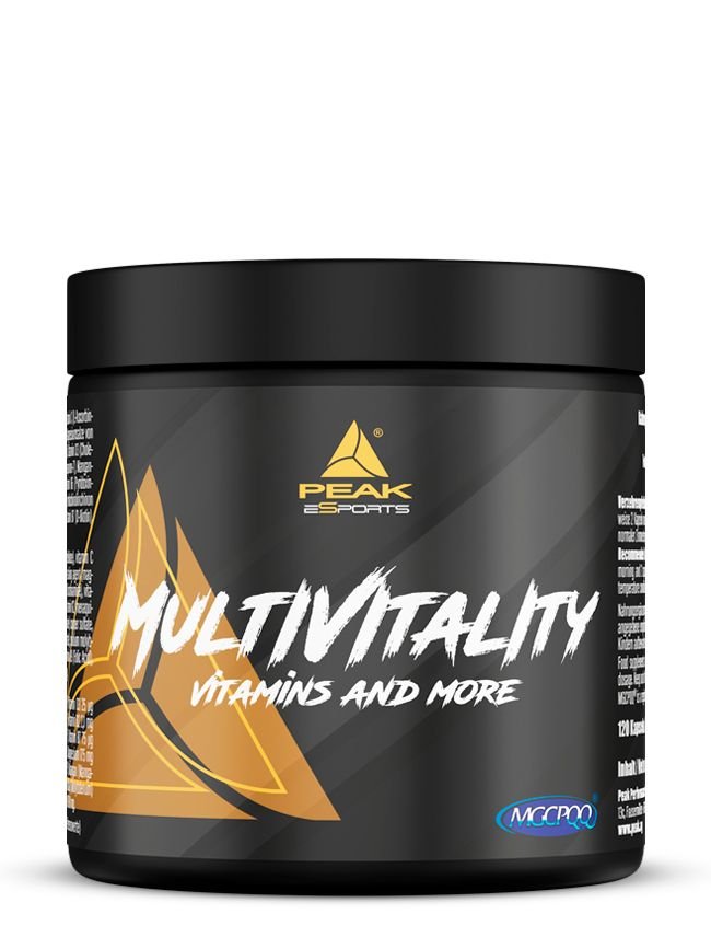 Peak MultiVitality (multi vitaminai) 120 kaps.