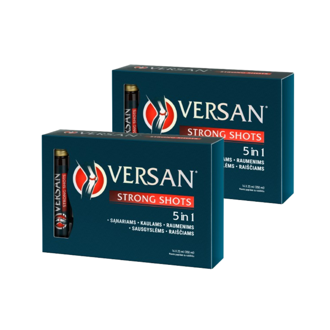 Versan Strong Shots 5 in 1 (1 mėnesio kursas)