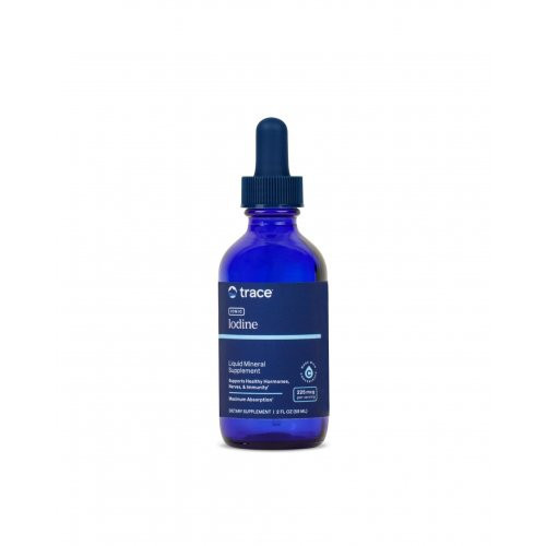 Trace Minerals Ionic Iodine 225mcg Skystos formos joninis jodas, 59ml