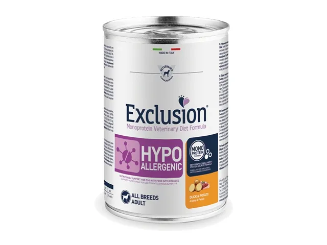 Exclusion Hypoallergenic konservai šunims su antiena 6x400g