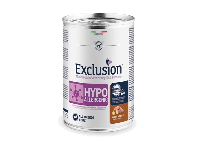 Exclusion Hypoallergenic konservai šunims su triušiena 6x200g