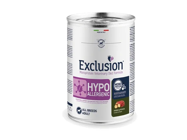 Exclusion Hypoallergenic konservai šunims su arkliena 6x200g