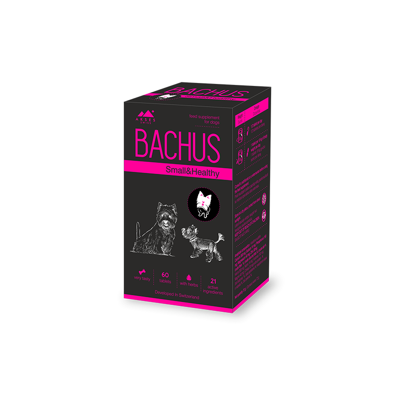 Bachus Small & Healthy papildai šunims 60 tabl