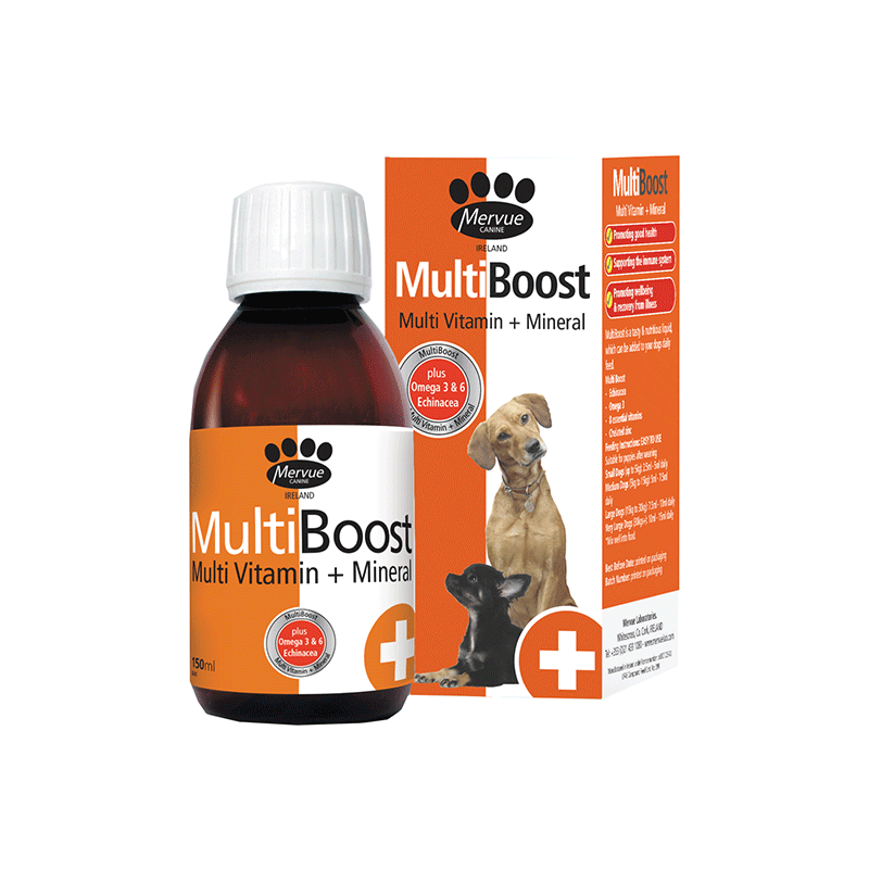 Mervue MultiBoost multivitaminai šunims 150 ml