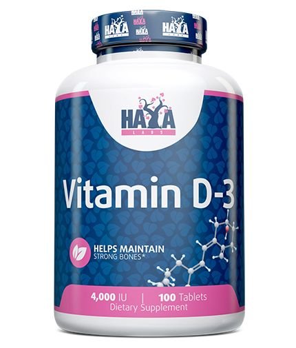 Haya Labs Vitamin D-3 (4000 IU) 100 tabl.