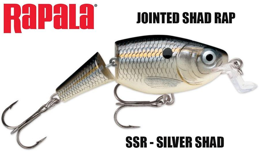 Vobleris Jointed Shallow Shad Rap SSD 7 cm