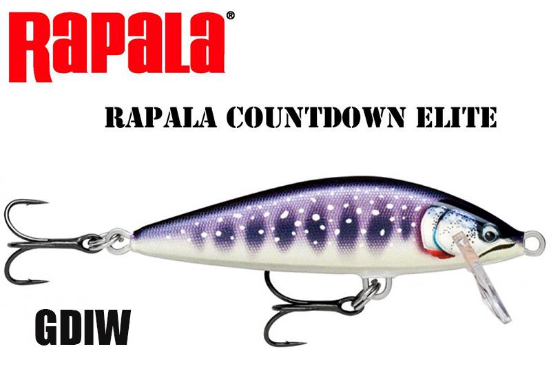 Vobleris Rapala CountDown Elite GDIW 7.5 cm