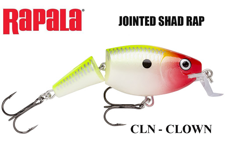 Vobleris Jointed Shallow Shad Rap CLN 5 cm