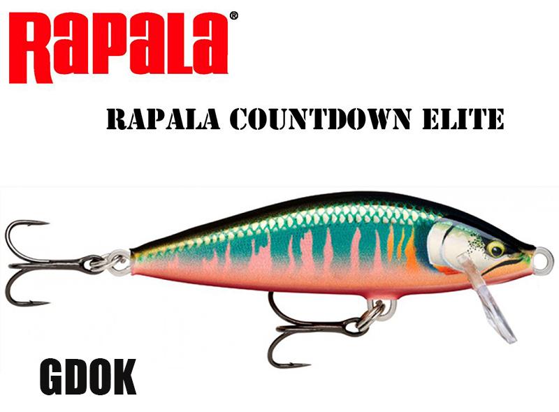 Vobleris Rapala CountDown Elite GDOK 7.5 cm