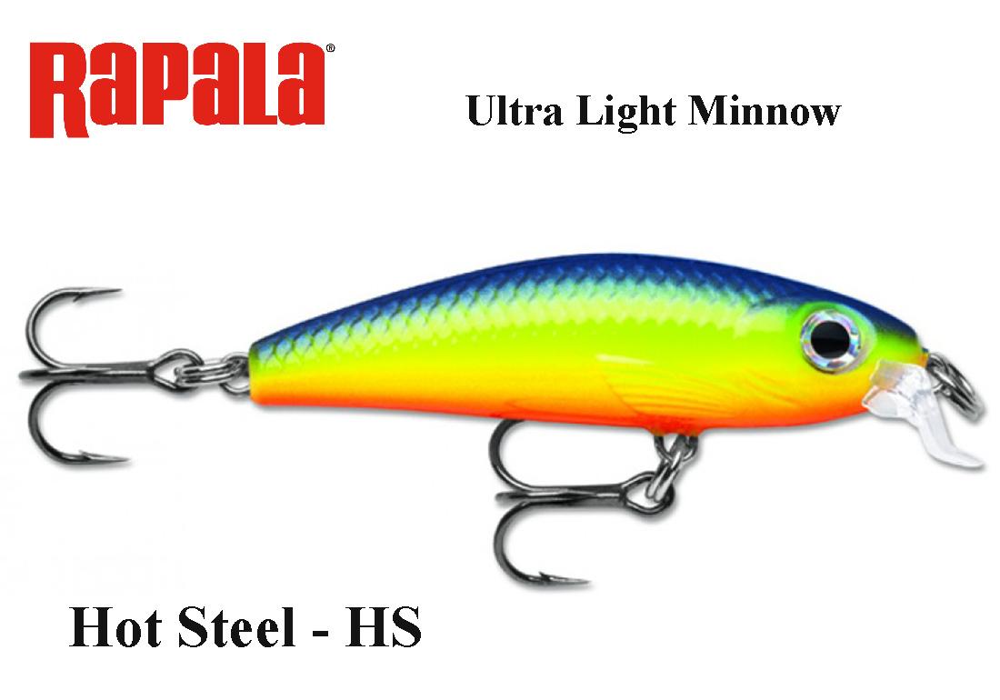 Rapala Ultra Light Minnow HS 6 cm