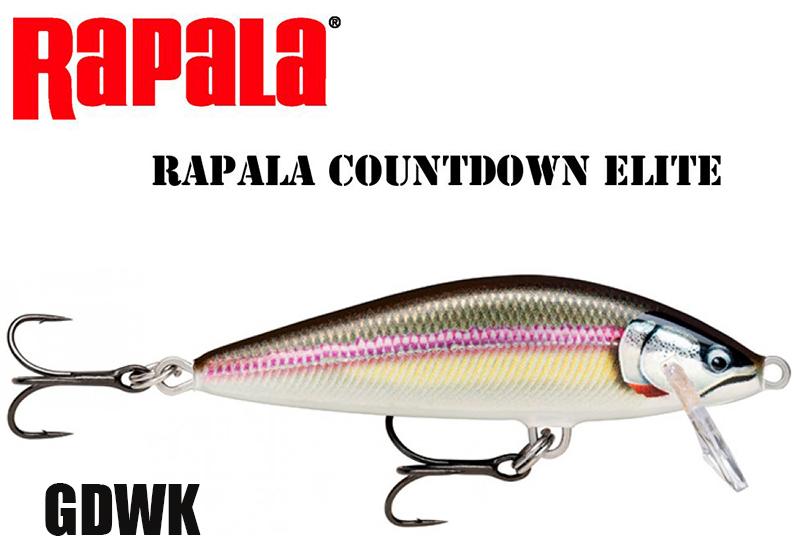 Vobleris Rapala CountDown Elite GDWK 7.5 cm