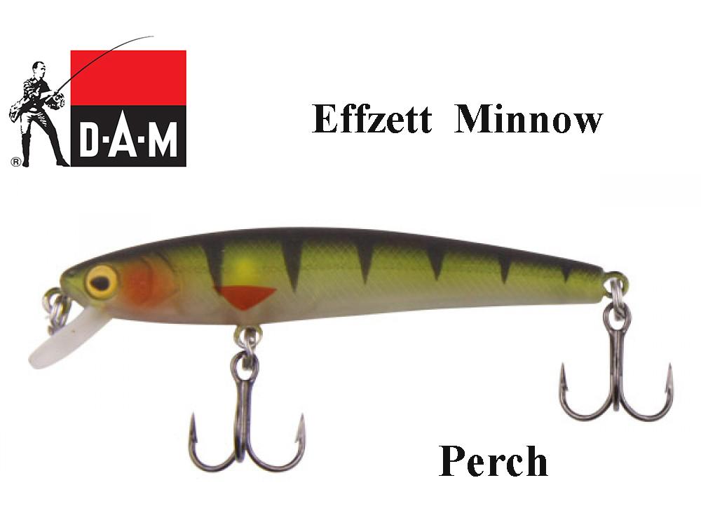 Vobleris DAM Effzett Minnow Perch 6.3 cm