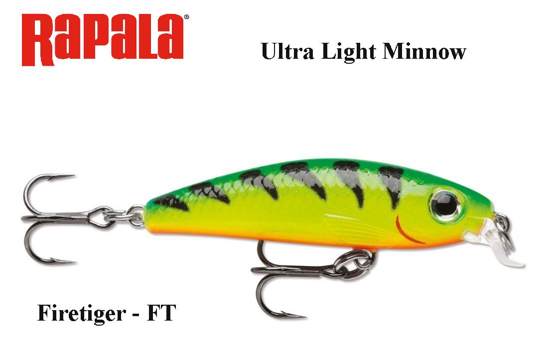 Rapala Ultra Light Minnow FT 6 cm