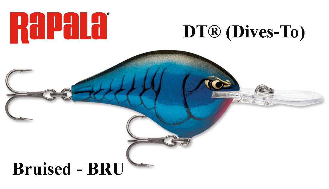 Rapala DT(Dives-To) vobleris DT16BRU Bruised 7 cm