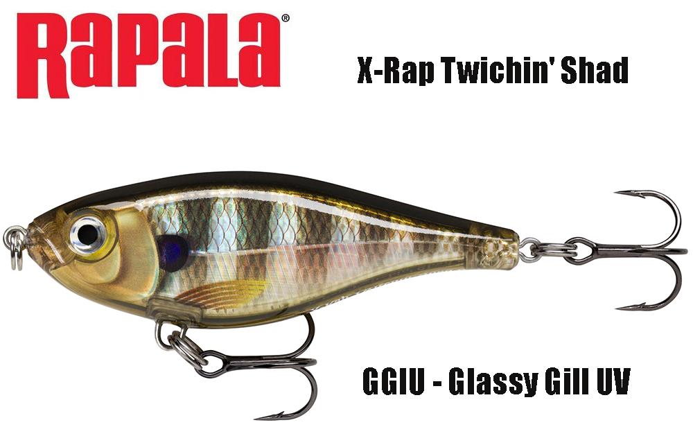 Rapala vobleris X-Rap Twichin Shad GGIU 8 cm