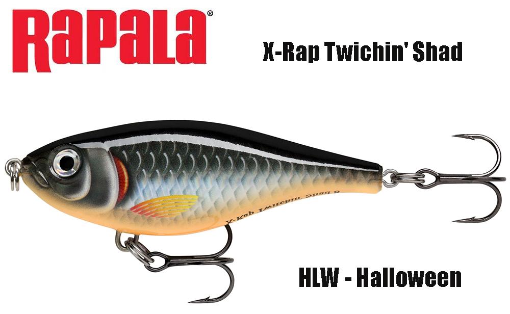 Rapala vobleris X-Rap Twichin Shad HLW 8 cm