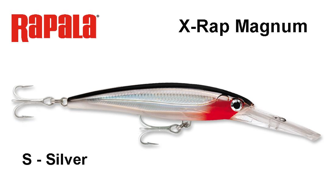 Vobleris Rapala X-Rap Magnum XRMAG Silver 11 cm