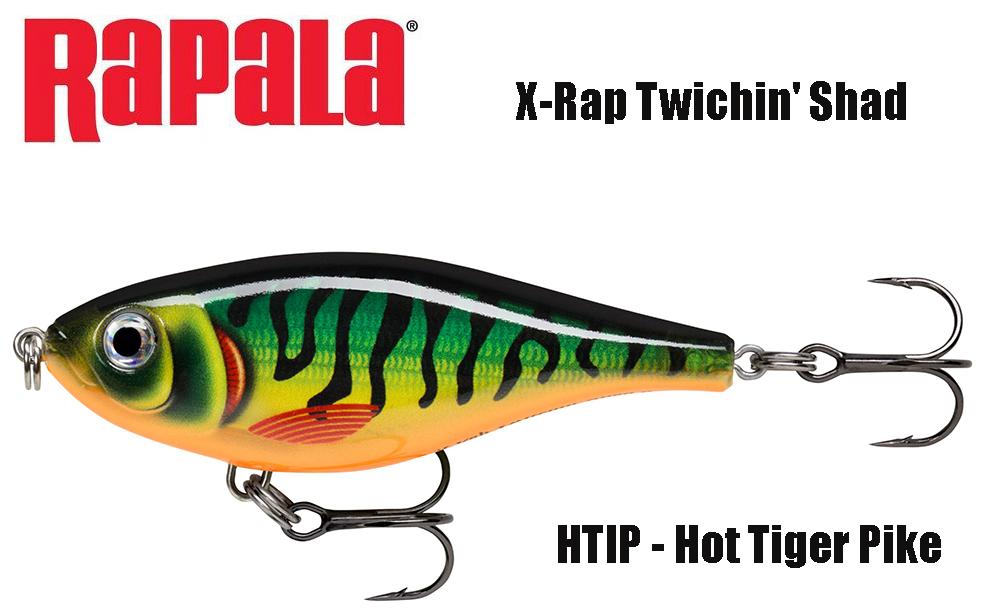 Rapala vobleris X-Rap Twichin Shad HTIP 8 cm