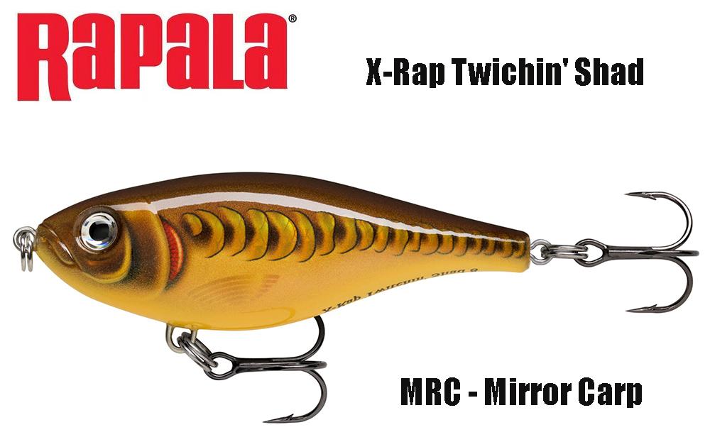 Rapala vobleris X-Rap Twichin Shad MRC 8 cm