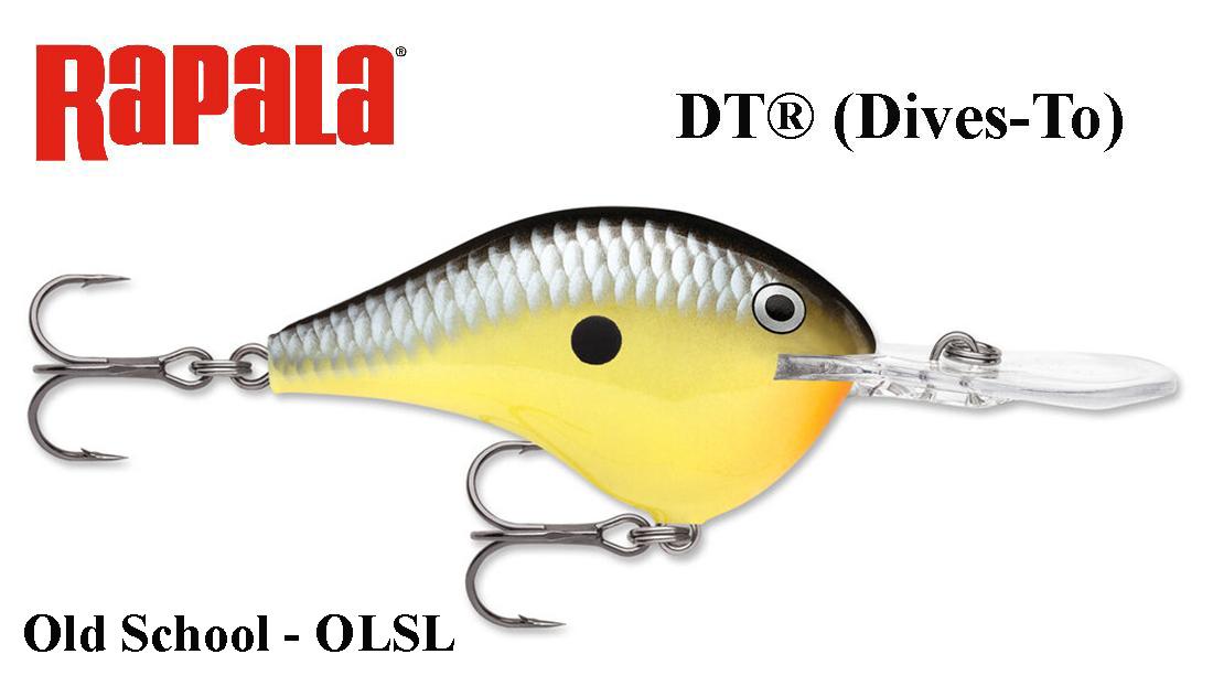 Rapala DT(Dives-To) vobleris DT16OLSL Old School 7 cm