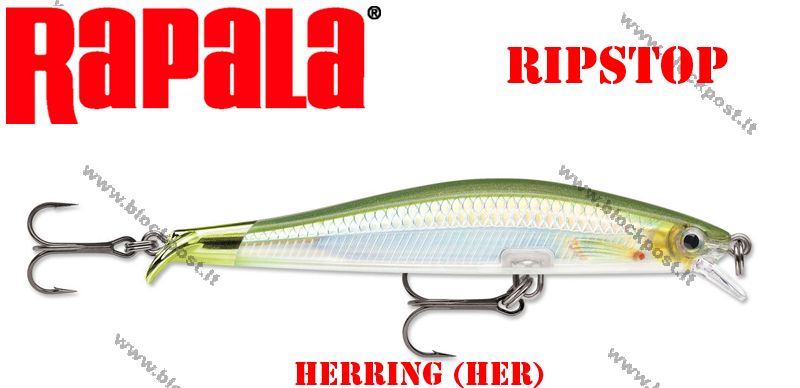 Rapala vobleris RipStop HER 9 cm