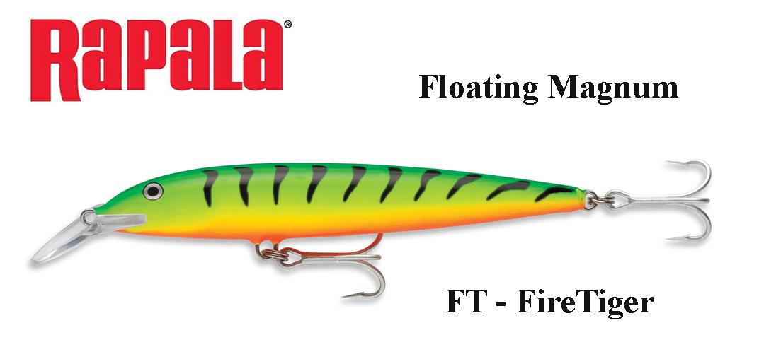 Vobleris Rapala Floating Magnum Firetiger 11 cm