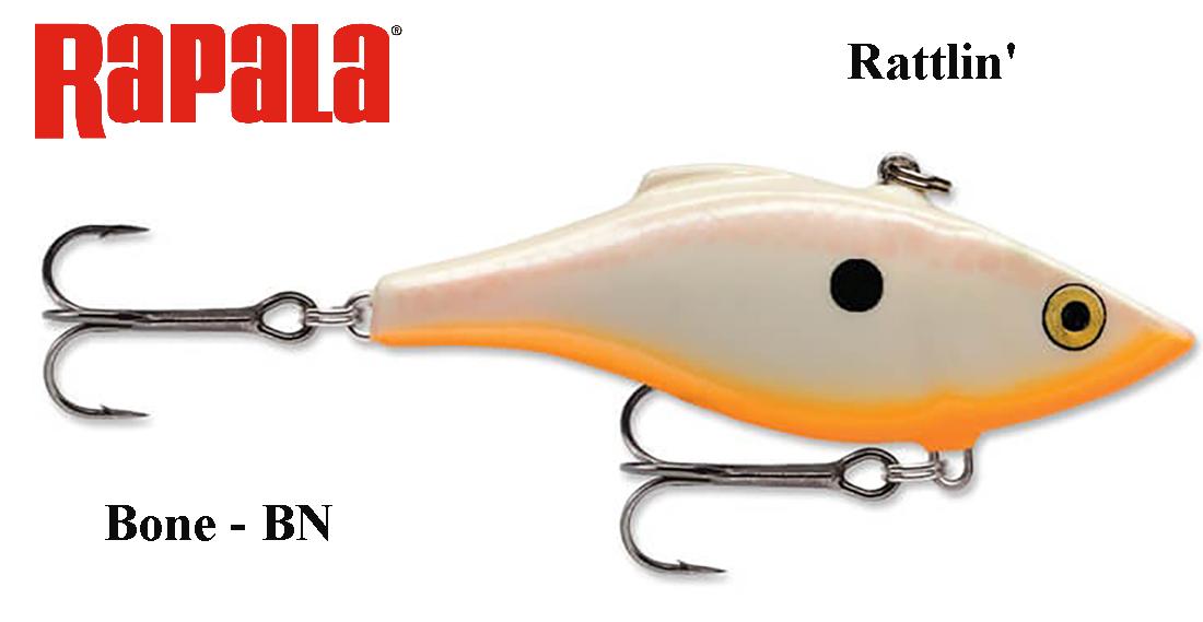 Vobleris Rapala Rattlin RNR Bone 4 cm