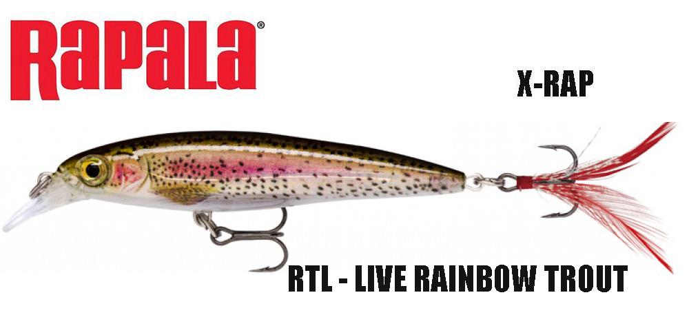 Rapala vobleris X-Rap RTL 6 cm