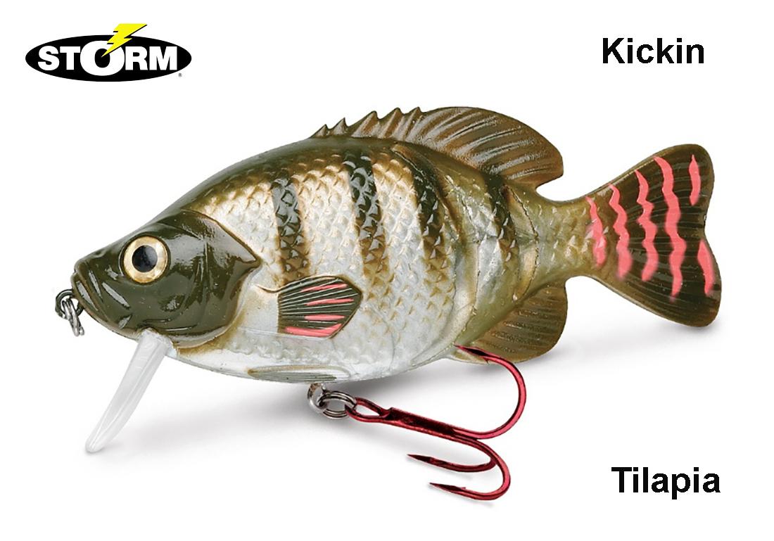 Vobleris Storm Kickin Tilapia KSS04TLP 10 cm