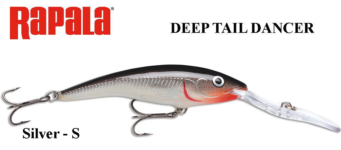 Vobleris Rapala Deep Tail Dancer Silver 7 cm