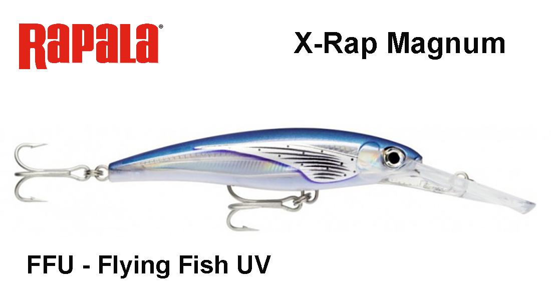 Vobleris Rapala X-Rap Magnum XRMAG Flying Fish UV 18 cm