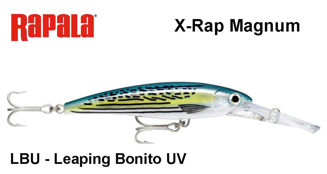 Vobleris Rapala X-Rap Magnum XRMAG Leaping Bonito UV 18 cm
