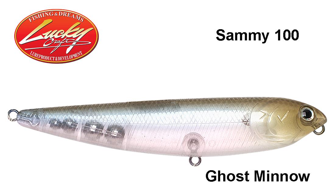 Vobleris Lucky Craft Sammy 100 Ghost Minnow 10 cm