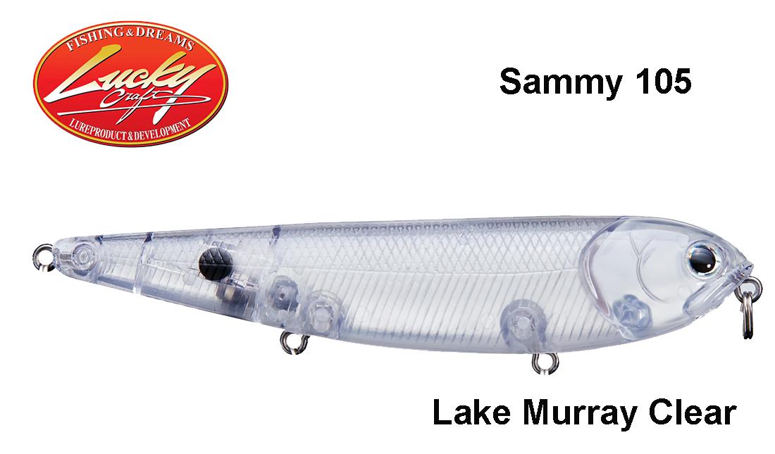 Vobleris Lucky Craft Sammy 105 Lake Murray Clear 10.5 cm