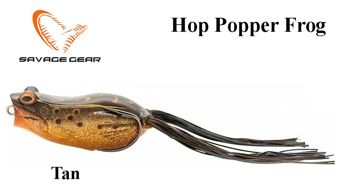 Masalas varlė Savage Gear Hop Popper Frog Tan 5.5 cm