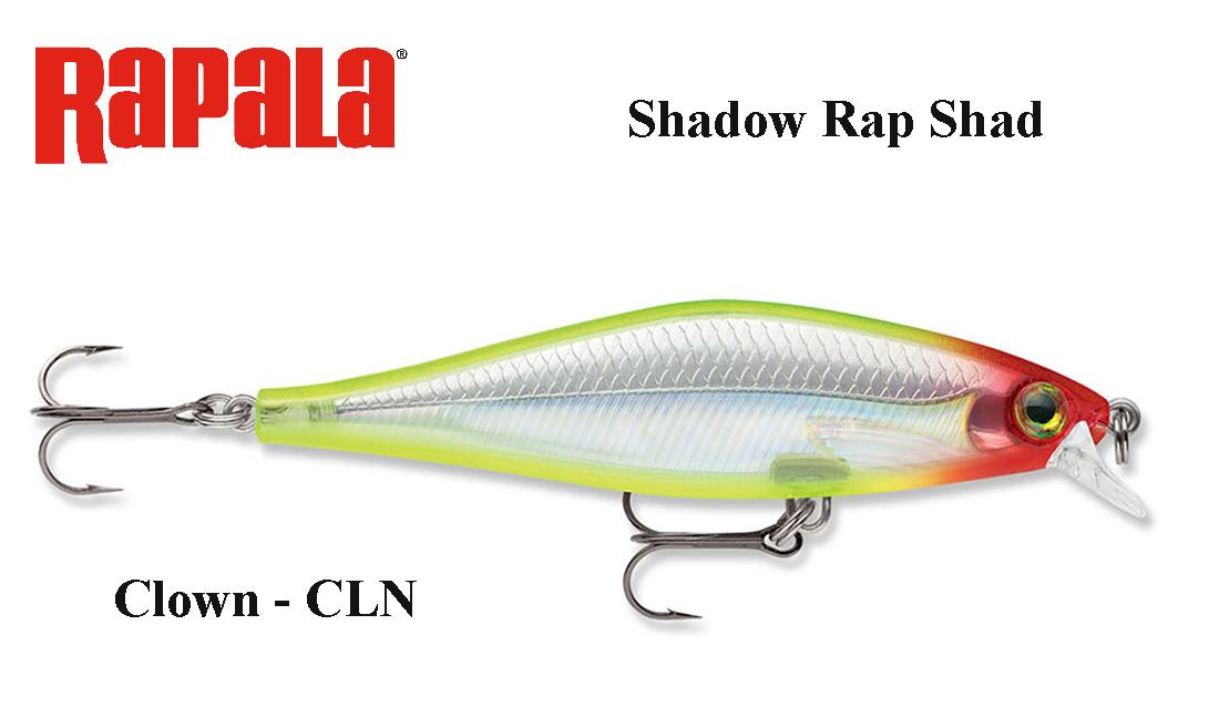 Vobleris Rapala Shadow Rap Shad SDRS09 Clown 9 cm