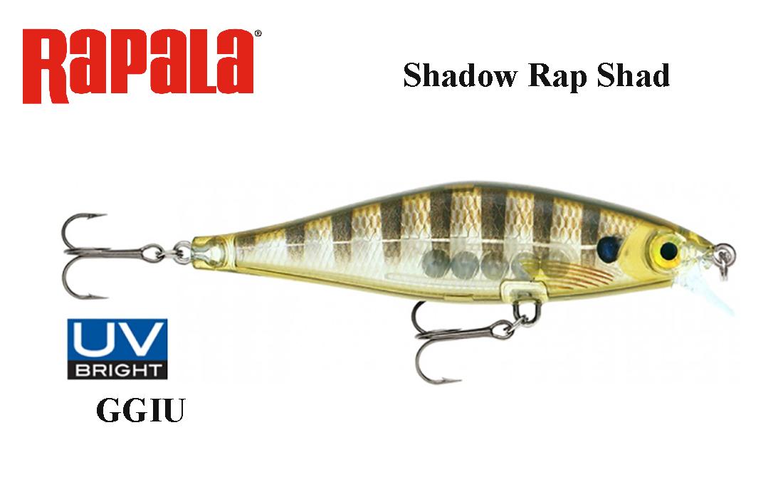Vobleris Rapala Shadow Rap Shad SDRS09 GGIU 9 cm