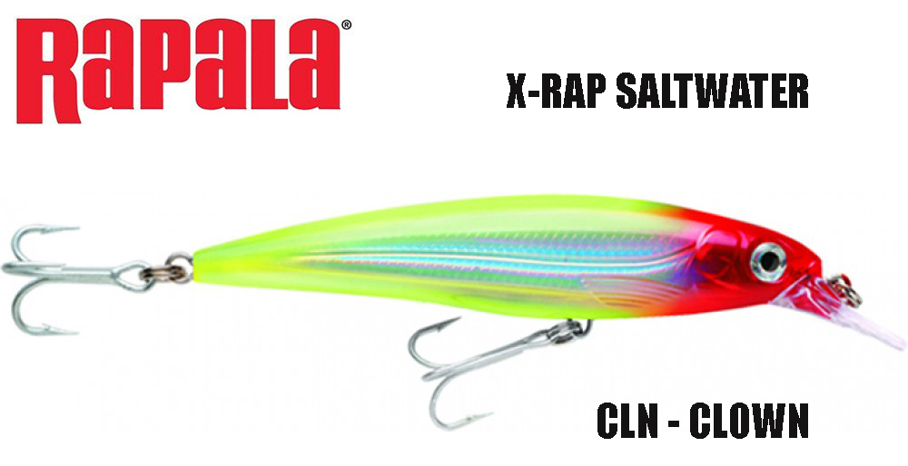 Rapala vobleris X-RAP Saltwater CLN 10 cm