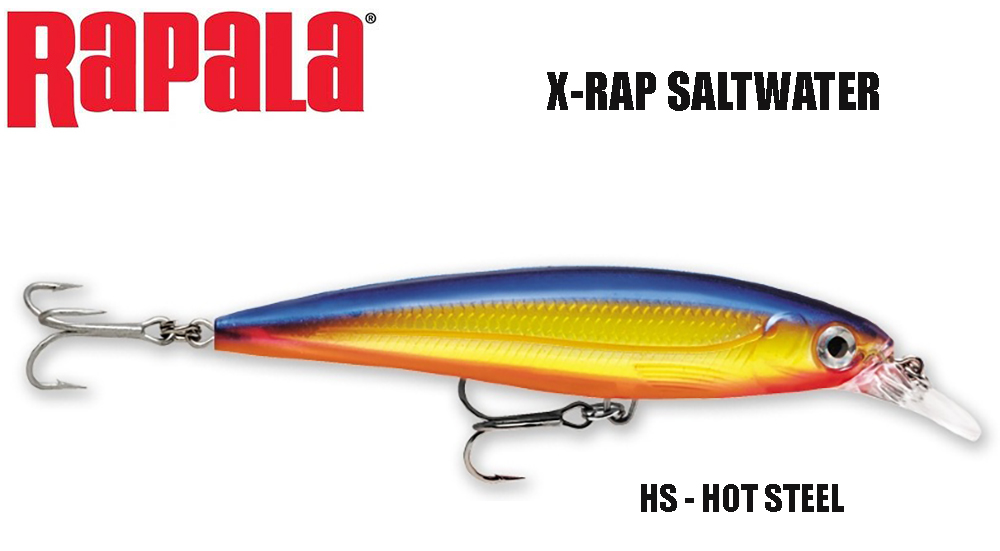 Rapala vobleris X-RAP Saltwater HS 14 cm