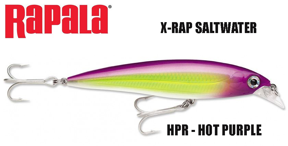 Rapala vobleris X-RAP Saltwater HPR 10 cm