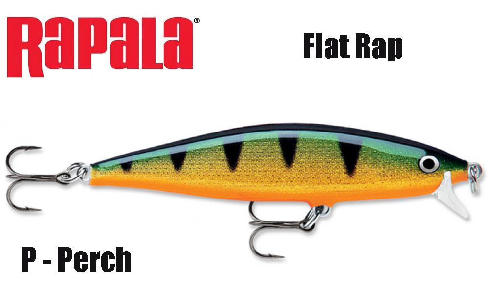 Rapala Flat Rap vobleris Perch 8 cm