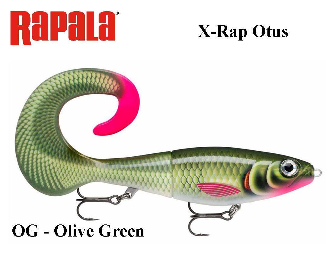 Vobleris Rapala X-Rap Otus OG - Olive Green 25 cm