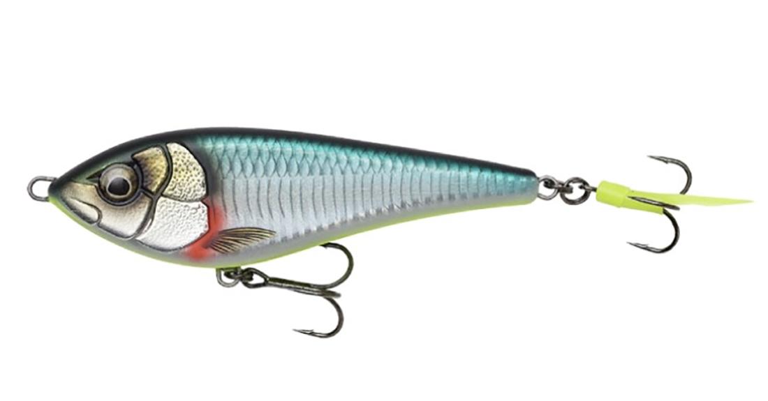 Vobleris Savage Gear Deviator Swim Green Silver Slow Sinking 10.5 cm