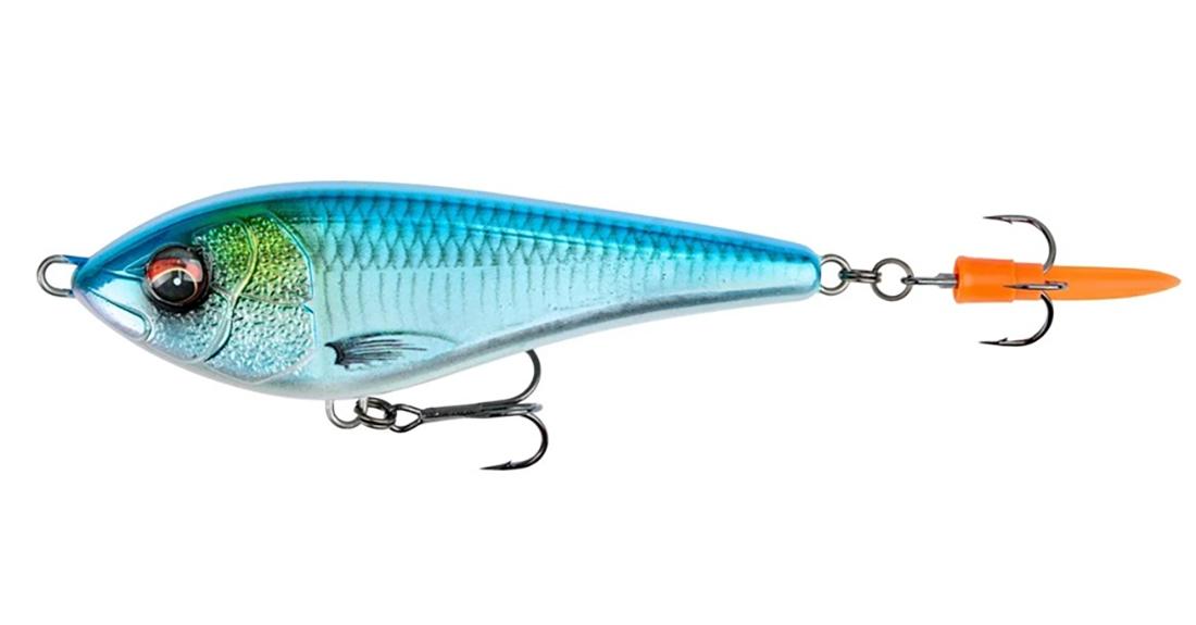 Vobleris Savage Gear Deviator Swim Blue Chrome Slow Sinking 10.5 cm