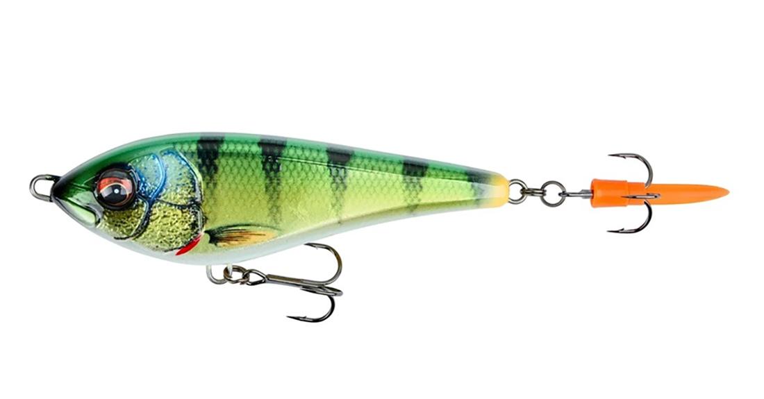 Vobleris Savage Gear Deviator Swim Chrome Perch Slow Sinking 12.5 cm