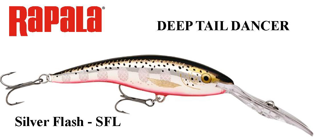 Vobleris Rapala Deep Tail Dancer SFL Silver Flash 11 cm